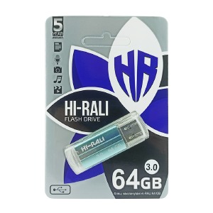 USB 64GB 3.0 Hi-Rali Corsair series серебрянная - фото