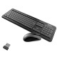 Игровой набор (беспроводные клавиатура+мышь) Meetion MT-C4120 черный - фото 1
