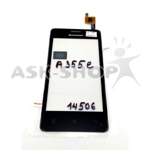 Сенсор (Touchscreen) Lenovo A355e черный - фото