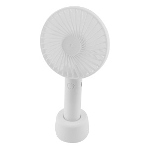 Вентилятор настільний ручний Aero Fan з акумулятором/USB/3 режими/БЕЗ гарантії на АКБ (чорний, білий, зелений, м'ятний) - фото