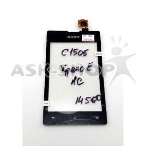Сенсор (Touchscreen) Sony C1505/C1503/C1504/C1604/С1605/Xperia E черный h/c - фото