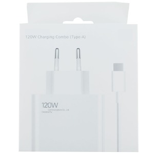 МЗП Type-C Xiaomi Charging Combo 1USB/120W (BHR9462EU) (original) білий - фото