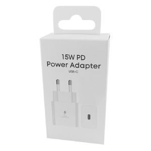 Блочок PD Type-C S style PD15W (L) білий - фото