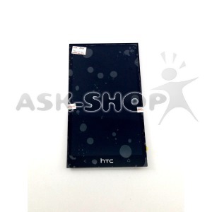 Дисплей для телефона HTC One M7 Dual/802W/802D/802t черный, с тачскрином, модуль - фото