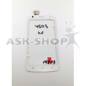 Сенсор (Touchscreen) Fly IQ4503 белый, high copy - фото