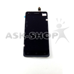 Дисплей для телефона Lenovo S1 Lite черный, с тачскрином, модуль - фото