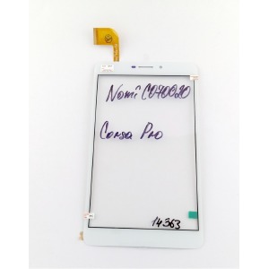 Сенсор для планшета Nomi C070020 (183*104мм) Corsa Pro/FPCA-70A23-v01, белый - фото