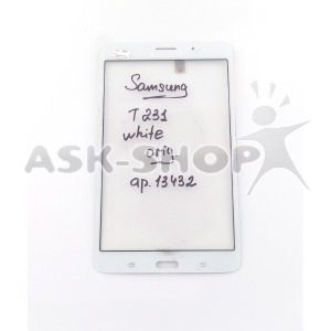 Сенсор (Touchscreen) для планшета Samsung T230/T231/T235 ,версия 3G с вырезом под динамик, белый original - фото