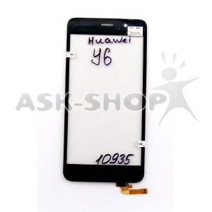 Сенсор (Touchscreen) Huawei Y6/Honor 4A, черный - фото