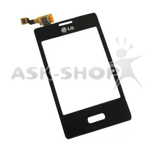 Сенсор (Touchscreen) LG E400 Optimus L3 белый - фото