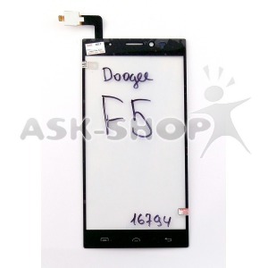 Сенсор (Touchscreen) Doogee F5 черный - фото