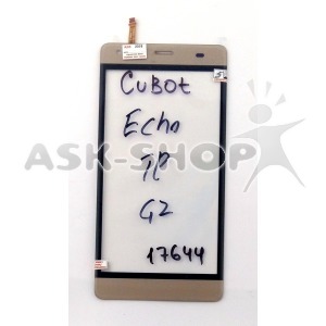  Сенсор (Touchscreen) Cubot Echo, золотой ORIG. - фото
