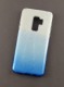 Силикон Samsung S9+/G965 градиент блестки синие# - фото 1