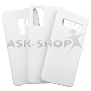 Силикон Samsung S9+/G965 "Soft touch" Original белый# - фото