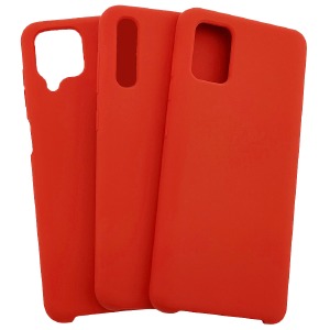 Накладка Soft Touch Samsung A01 Core/A013 красная# - фото