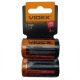 R14 Батарейки Videx солевая по 2шт/цена за 1 бат. - фото 1