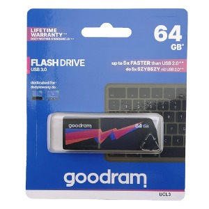 USB 64GB 3.0 Goodram UCL3 черная - фото