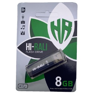USB 8GB 2.0 Hi-Rali Stark Series черная - фото