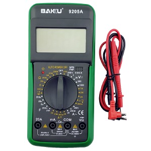 Мультиметр Baku BK-9205A с функцией автоотключения(ток до 20А) - фото
