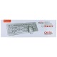 Игровой набор (беспроводные клавиатура+мышь) Meetion MT-C4120 белый - фото 1