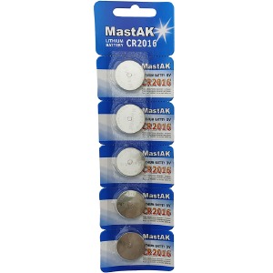 Батарейки CR2016 Mastak по 5 шт/цена за 1 бат. - фото